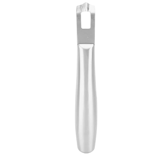 Zitronenschale Peeler, Edelstahl Zester Peeler, Mini Lemon Twist Tool, Zitrus -Werkzeug Orange Zester Werkzeug, Zitrusschäler für Cocktails (SILVER) von VELATEMOR
