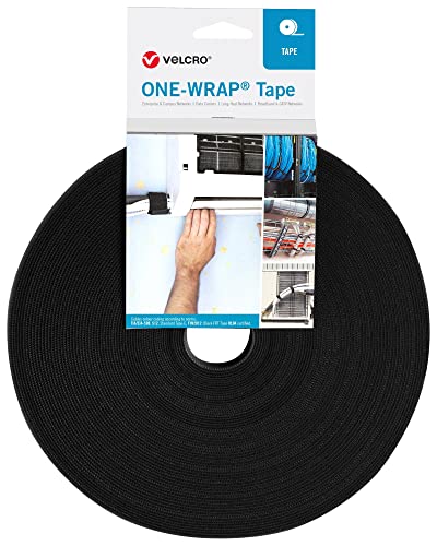 ® One Wrap® Band 16 mm breit, flammhemmend, schwarz, 25 m von VELCRO Brand