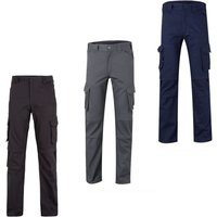 Arbeitshose 103012S Stretch-Baumwolle - xl - Grau - Velilla Arbeitshose 103012S Stretch-Baumwolle - xl - Grau - Velilla von VELILLA