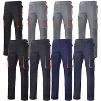 Velilla 103004 Arbeitshose - 34 (EU) - Verde / Gris von VELILLA