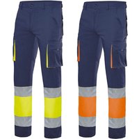 Velilla 303002S Warnschutz Arbeitshose - S - Blau und Orange Velilla 303002S Warnschutz Arbeitshose - S - Blau und Orange von VELILLA