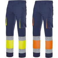 Velilla 303002S Warnschutz Arbeitshose - XL - Blau/Gelb Velilla 303002S Warnschutz Arbeitshose - XL - Blau/Gelb von VELILLA