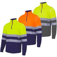 Velilla 305701 Arbeits-Sweatshirt - M - Gris /Amarillo von VELILLA