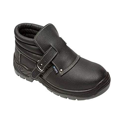 Velilla B255A 0 - NEGRO 46 Stiefel mit Einlegesohle und Stahlkappe, Schwarz, Größe 46 von VELILLA