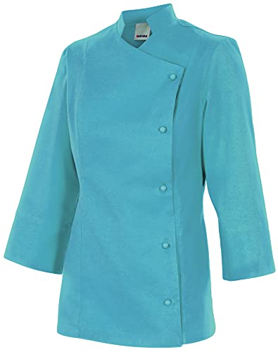 Velilla MELISA 28 46 Damen Kochjacke helltürkis Größe 46 Velilla MELISA 28 46 Damen Kochjacke helltürkis Größe 46 von VELILLA