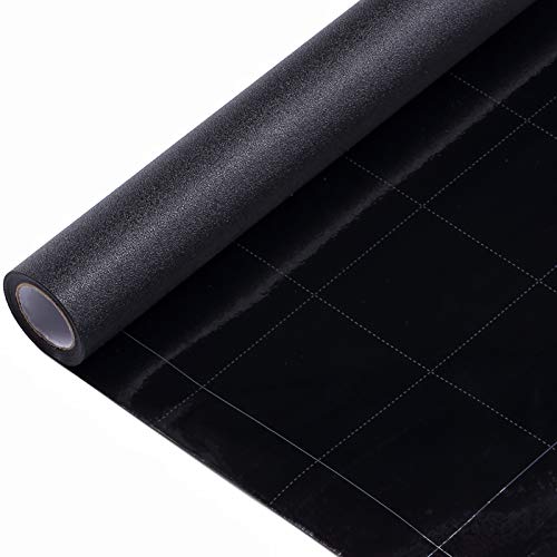 VELIMAX Stastisch Haftende Verdunkelungsfolie für Fenste Fensterfolie in Schwarz mit Lichtundurchlässig Fensterfolie Blickdicht Komplette Verdunkelung Absolut Blickdicht Dunkel Abgedunkelt 60x200 cm von VELIMAX