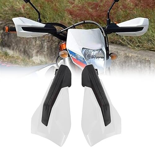 VELLOW 2016 2017 2018 2019 2020 Lenker-Handschützer Für Husqvarna FE FC TC 125 150 250 300 350 450 501 TE 250i 300i Motorrad-Handschützer Zubehör (Color : White) von VELLOW