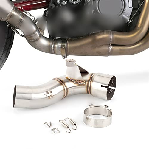 VELLOW Escape Decat Pipe Motorrad Auspuffkatalysator Delete Pipe Für Indian FTR 1200 2019 2020 FTR 1200 S 19 20 Schmücken von VELLOW