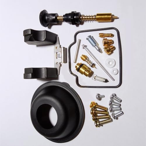 VELLOW Motorrad Für MIKUNI BST31 CV-Vergaser-Reparatursatz Mit Membran Und Schwimmer Für S&uzuki 1982-2002 Version DR125 Viertakt-Offroad von VELLOW