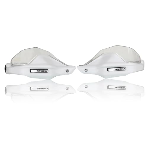 VELLOW Spezieller Handschutz TRANSALP750 XL 750 Motorradhandschützer Lenkerschützer Windschutzscheibenzubehör Für H&onda TRANSALP750 XL750 TRANSALP 750 XLV Zubehör (Color : White A) von VELLOW