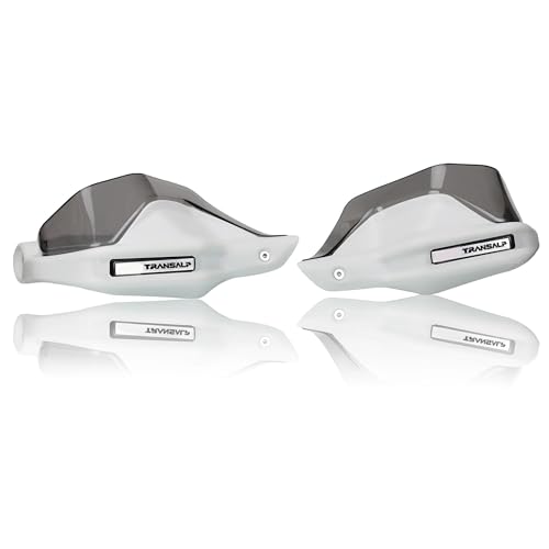 VELLOW Spezieller Handschutz TRANSALP750 XL 750 Motorradhandschützer Lenkerschützer Windschutzscheibenzubehör Für H&onda TRANSALP750 XL750 TRANSALP 750 XLV Zubehör (Color : White B) von VELLOW
