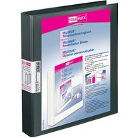 10 VELOFLEX VELODUR® Präsentationsringbücher 4-Ringe schwarz 4,0 cm DIN A4 10 VELOFLEX VELODUR® Präsentationsringbücher 4-Ringe schwarz 4,0 cm DIN A4 von VELOFLEX