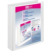 10 VELOFLEX VELODUR® Präsentationsringbücher 2-Ringe weiß 4,0 cm DIN A4 10 VELOFLEX VELODUR® Präsentationsringbücher 2-Ringe weiß 4,0 cm DIN A4 von VELOFLEX