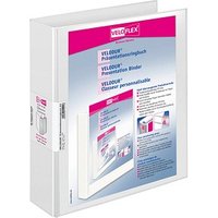 10 VELOFLEX VELODUR® Präsentationsringbücher 2-Ringe weiß 6,0 cm DIN A4 10 VELOFLEX VELODUR® Präsentationsringbücher 2-Ringe weiß 6,0 cm DIN A4 von VELOFLEX