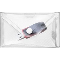 VELOFLEX 1er USB-Stick-Hüllen transparent, 100 St. von VELOFLEX