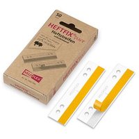 50 VELOFLEX Heftstreifen, selbstklebend HEFTFIX®pure weiß Kunststoff von VELOFLEX