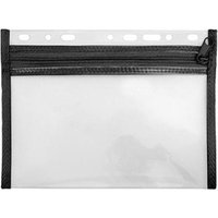 Reißverschlusstasche VELOBAG® XXS Eurolochung Polypropylen schwarz von VELOFLEX