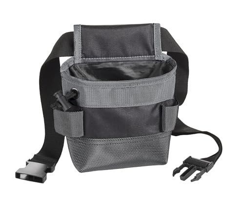 VELOFLEX 6900080 - Tool Bag S, 20 x 21 x 5 cm, Multifunktionstasche, Werkzeugtasche, Gürteltasche, schwarz-grau von VELOFLEX