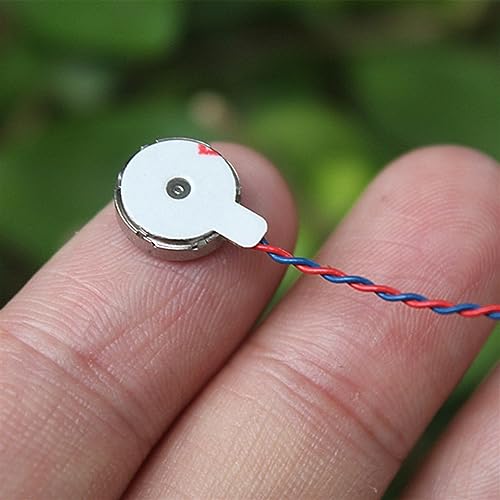 Dedizierte Elektrostarter Vibrationsmotoren 1027 DC DC 3 V 10 mm x 2,7 mm, Vibrationstaste, flach, für Handy, 1 Stück Dedizierte Elektrostarter Vibrationsmotoren 1027 DC DC 3 V 10 mm x 2,7 mm, Vibrationstaste, flach, für Handy, 1 Stück von VELUNE