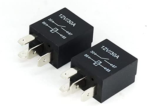 Ersatzteile Automotive Relais Auto Relais EFI 12V/24V 30A 4/5 Fuß wasserdichte Ölpumpe Nebelscheinwerfer (Size : 24V 4 feet) von VELUNE