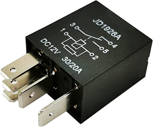 Ersatzteile Relais 1 Stück JD1926A JD1927A 12 V 4 Pin 5 Pin Ölpumpe Nebelscheinwerfer Relais (Size : 4-pin) von VELUNE