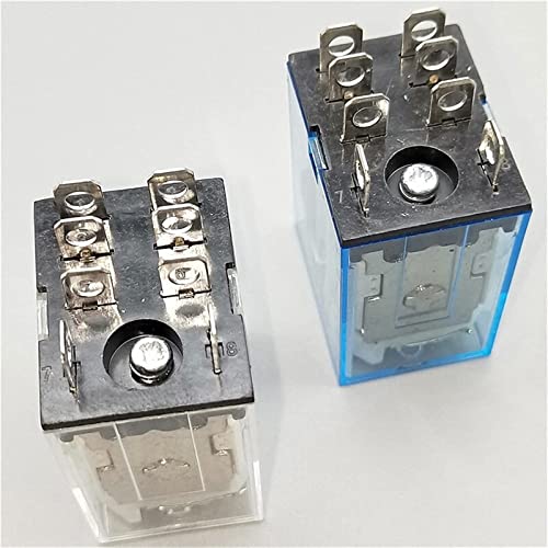 Ersatzteile Relais Mini Relais LY2NJ Spule DC12V DC24V AC110V AC220V HH62P JQX-13F10A 220V Miniaturisiertes elektromagnetisches Relais for allgemeine Zwecke (Size : AC220V) von VELUNE