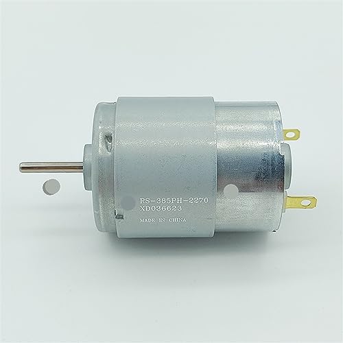 Spezialmotor RS-385PH-2270 Micro 385 Motor DC 12V 18V 24V 20000RPM Hochgeschwindigkeitsmotor Mini 28mm Motor mit Kohlebürste 1 Stück von VELUNE