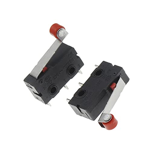 elektronischer Schalter Knopfschalter 500 STÜCKE Mini-Mikroschalter 3-polig mit Rollenendschalter elektronischer Schalter Knopfschalter 500 STÜCKE Mini-Mikroschalter 3-polig mit Rollenendschalter von VELUNE