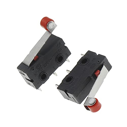 elektronischer Schalter Mikroschalter 100 Stück Mini-Mikroschalter 3-polig mit Rollenendschalter elektronischer Schalter Mikroschalter 100 Stück Mini-Mikroschalter 3-polig mit Rollenendschalter von VELUNE