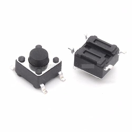 elektronischer Schalter Taktschalter 100 STÜCKE SMD Taktdruckschalter 6X6X5mm Mikroschalter 6 * 6 * 5mm elektronischer Schalter Taktschalter 100 STÜCKE SMD Taktdruckschalter 6X6X5mm Mikroschalter 6 * 6 * 5mm von VELUNE