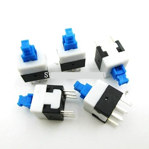 elektronischer Schalter Taktschalter 20 Teile/los 8 x 8 8 * 8 mm 6-poliger Push-Tactile-Power-Mikroschalter Selbstverriegelung Ein / -Taste Rastschalter Großhandel elektronisch von VELUNE