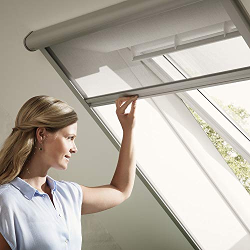 Original Velux Insektenschutz-Rollo für max. Dachausschnitt Breite 726 mm x 2400 mm Höhe / ZIL MK10 8888 von VELUX