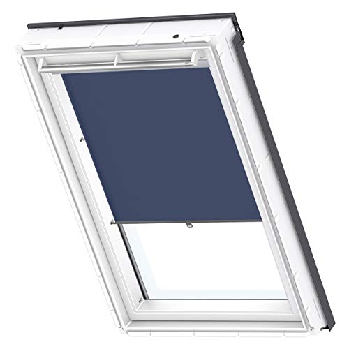 VELUX 9050 Rollo, mit Haken, für Dachfenster, Dunkelblau GVT/103 von VELUX