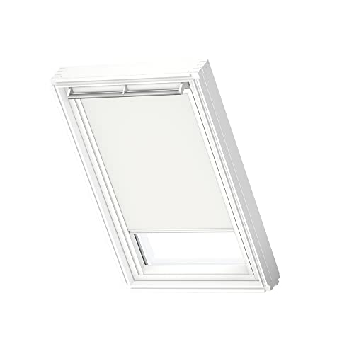 VELUX Original Dachfenster Verdunkelungsrollo für FK06, Weiß, mit weißer Führungsschiene von VELUX