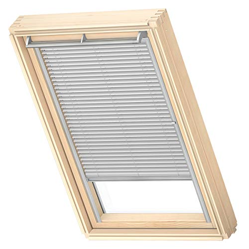 VELUX Original Jalousie Silberne Seitenschienen, PK08, Silber Gebürstet von VELUX