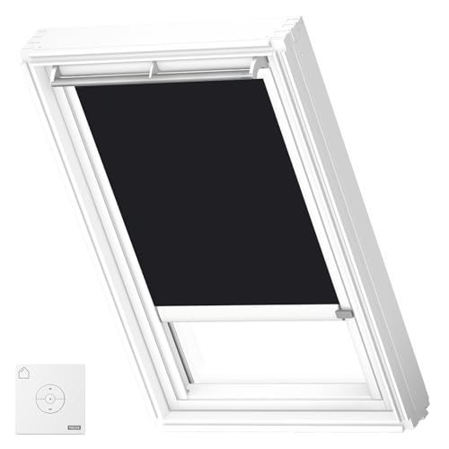 VELUX Original Solar-Verdunkelungsrollo für S08, Schwarz, weiße Führungsschiene VELUX Original Solar-Verdunkelungsrollo für S08, Schwarz, weiße Führungsschiene von VELUX