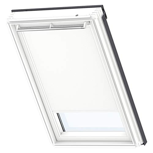 VELUX Original Dachfenster Verdunkelungsrollo für F06, Weiß, mit weißer Führungsschiene von VELUX