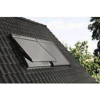 VELUX Solar-Rollladen »SSL FK06 0000S«, dunkelgrau, für VELUX Dachfenster, inkl. Funk-Wandschalter von VELUX