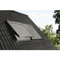 VELUX Solar-Rollladen »SSL UK08 0000S«, dunkelgrau, für VELUX Dachfenster, inkl. Funk-Wandschalter von VELUX