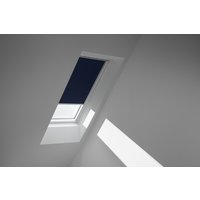 VELUX Verdunkelungsrollo, dunkelblau/aluminiumfarben, Polyester, mit Haltekrallen VELUX Verdunkelungsrollo, dunkelblau/aluminiumfarben, Polyester, mit Haltekrallen von VELUX