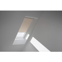 VELUX Verdunkelungsrollo sandbeige/weiß, Polyester von VELUX