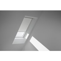 VELUX Verdunkelungsrollo, weiß/aluminiumfarben, Polyester, mit Haltekrallen VELUX Verdunkelungsrollo, weiß/aluminiumfarben, Polyester, mit Haltekrallen von VELUX