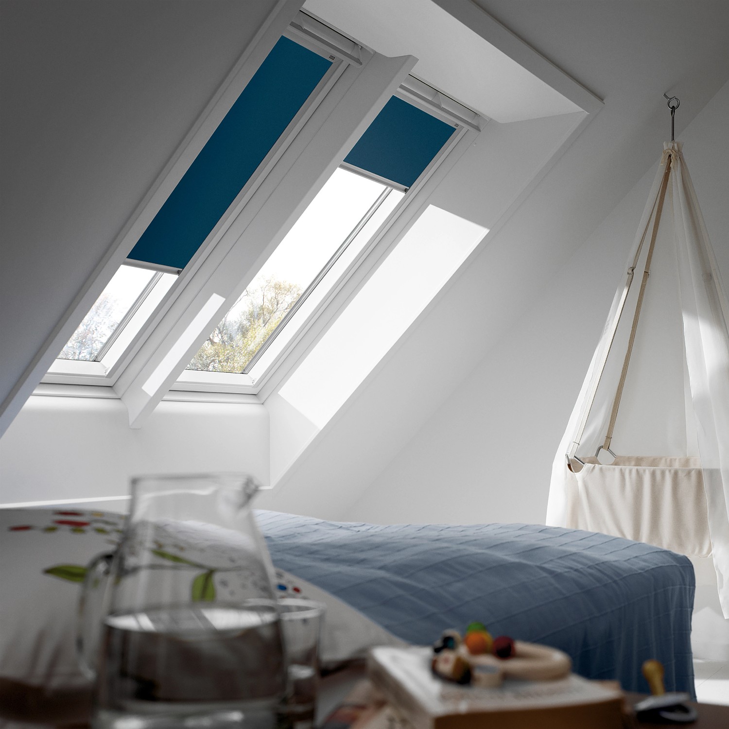 Velux Verdunkelungsrollo DKL P10 1100S Blau von VELUX