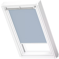 VELUX Verdunklungsrollo "DKL 4576SWL, Farbe himmelblau" verdunkelnd ohne Bohren in Führungsschienen weiße Führungsschienen & Griffleiste VELUX Verdunklungsrollo "DKL 4576SWL, Farbe himmelblau" verdunkelnd ohne Bohren in Führungsschienen weiße Führungsschienen & Griffleiste von VELUX