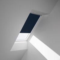 VELUX Verdunklungsrollo "DKL S04 1100SWL", verdunkelnd, Verdunkelung, in Führungsschienen von VELUX