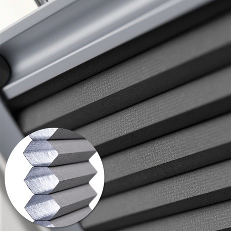 VELUX-Wabenplisse FHC für Fenstergröße SK06 "1047 schwarz" von VELUX