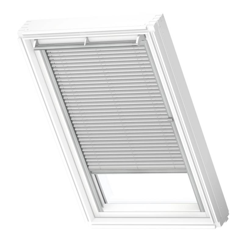 Velux Jalousie Manuell PAL C02 7057S 55 cm x 78 cm Silber Gebürstet von VELUX