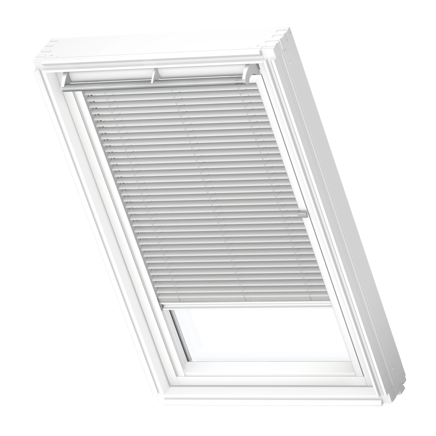 Velux Jalousie Manuell PAL FK08 7057SWL 66 cm x 140 cm Silber Gebürstet von VELUX