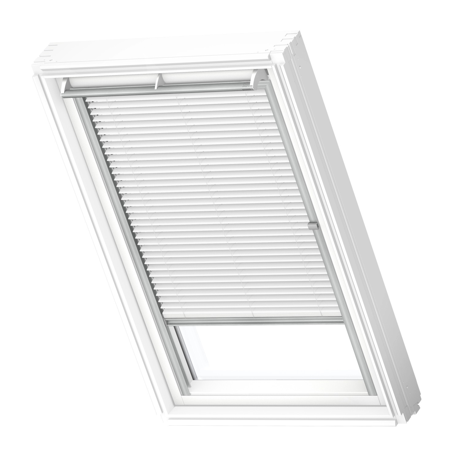 Velux Jalousie Manuell PAL M04 7001S 78 cm x 98 cm Weiß von VELUX