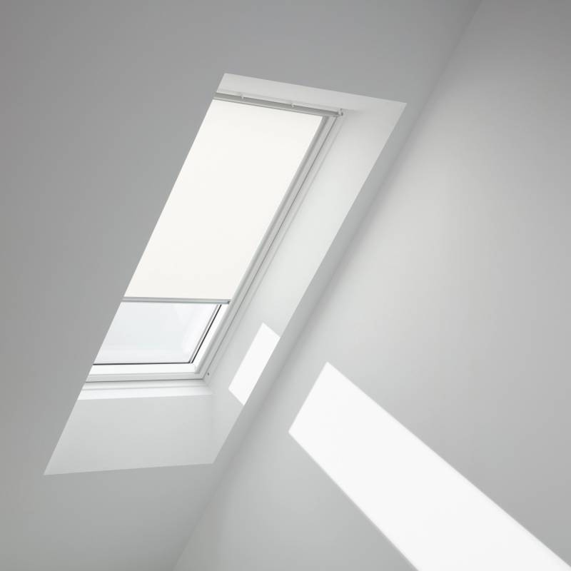Velux Sichtschutzrollo Manuell RFL P08 1028 SWL Weiß von VELUX